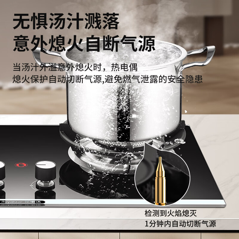 荣事达JZT-KN206J天然气灶然气灶图片