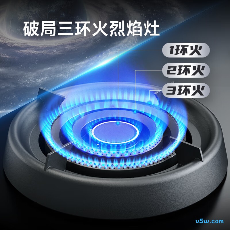 康宝JZY-2QB533液化气灶然气灶图片