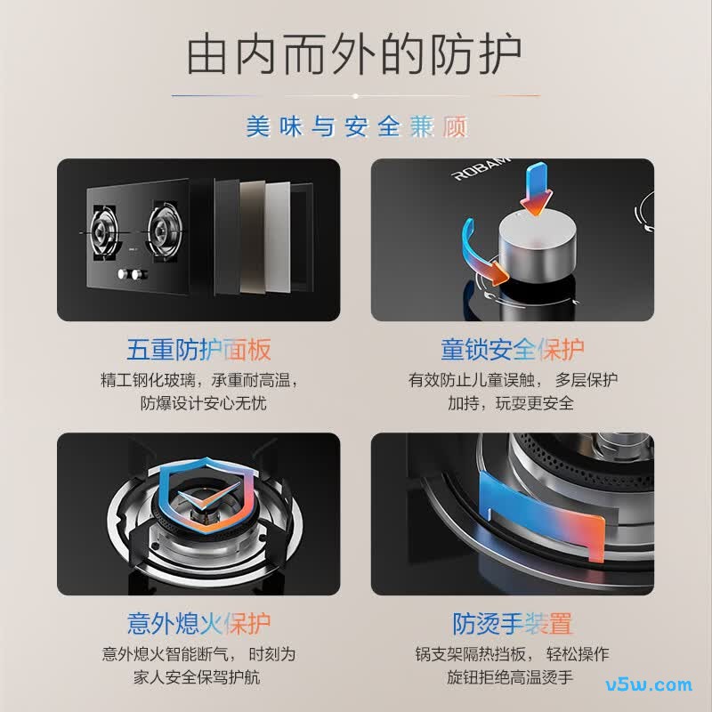 老板JZY-20B2A液化气灶然气灶图片