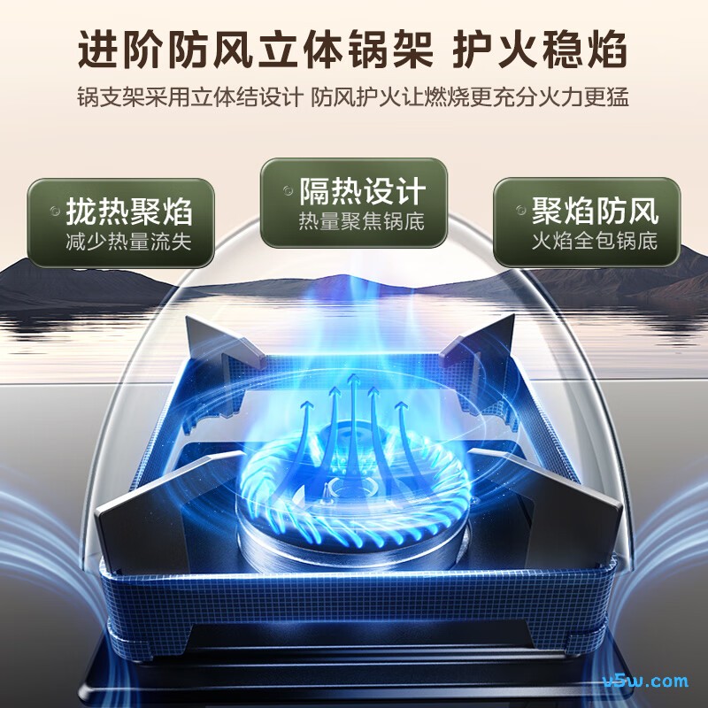 美的JZY-Q523L-M液化气灶然气灶图片