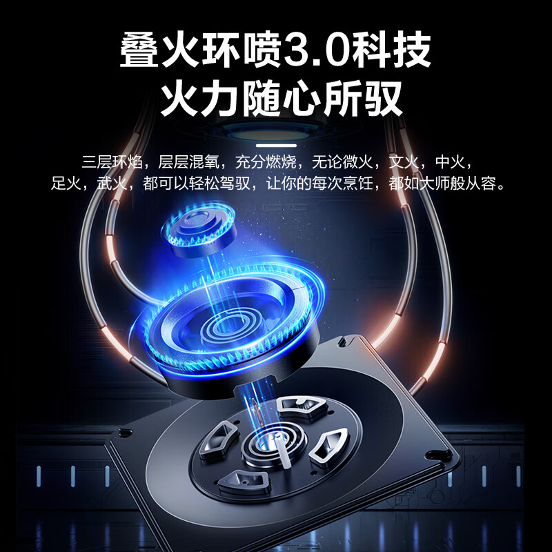 老板JZY-51B0A液化气灶然气灶图片