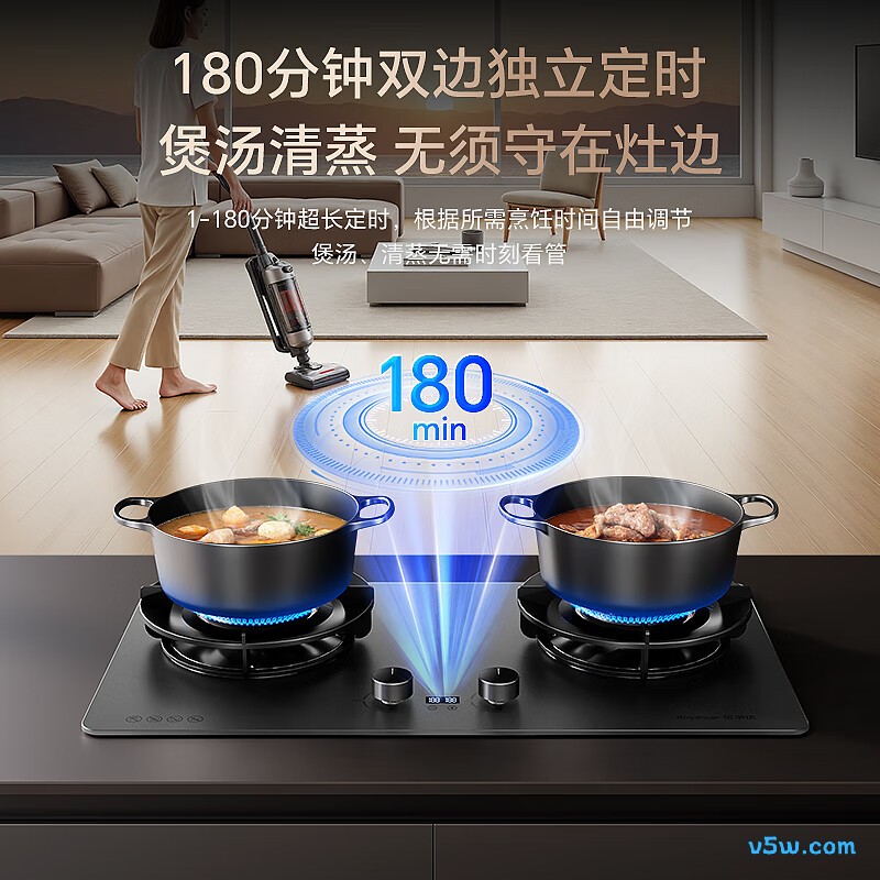 荣事达JZY-C604YS-1液化气灶然气灶图片