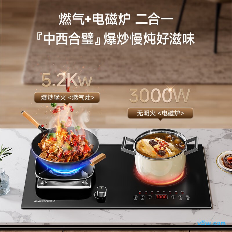 荣事达JZDT-30B1天然气灶然气灶图片