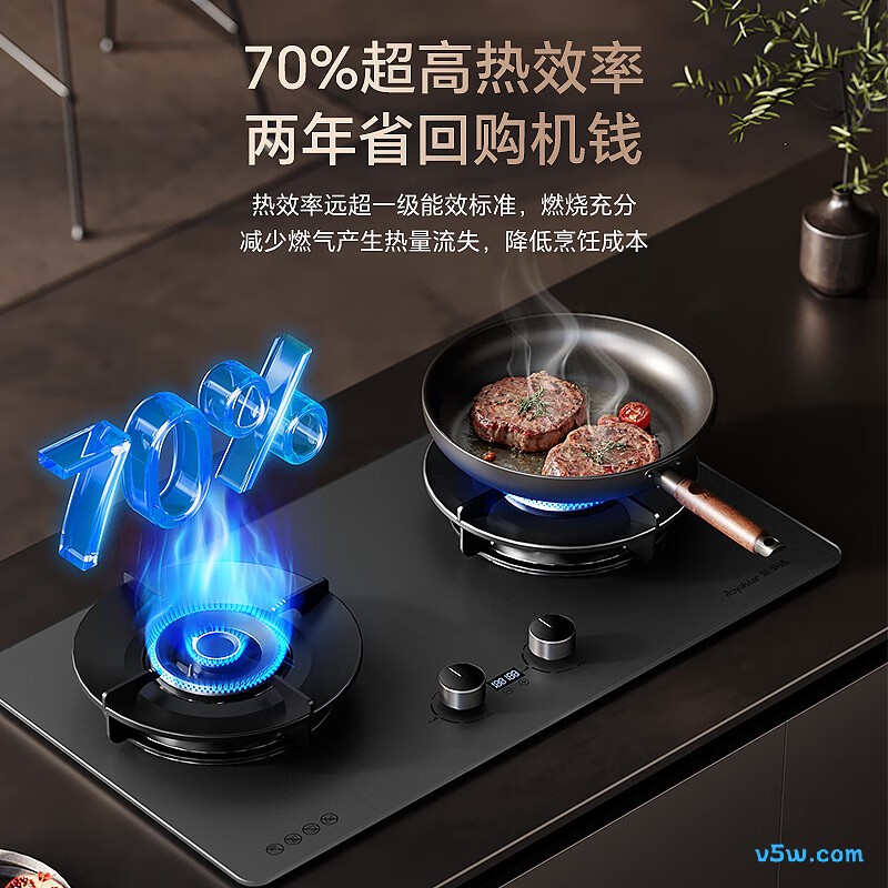 荣事达JZY-C604YS-1液化气灶然气灶图片