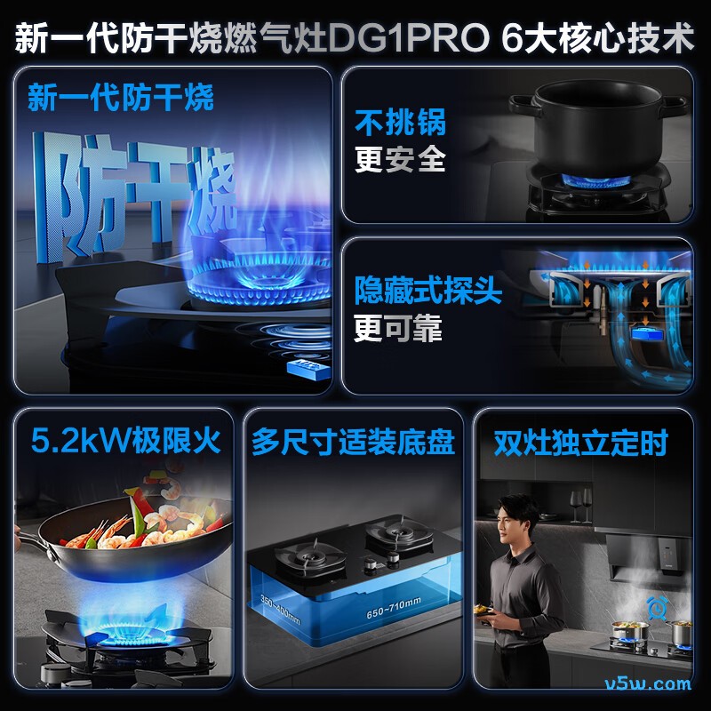 苏泊尔DG1pro天然气灶然气灶图片