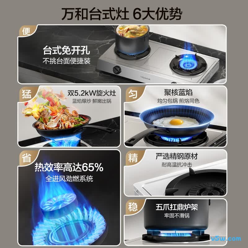万和01-D9液化气灶然气灶图片