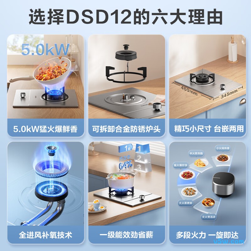 苏泊尔DSD12液化气灶然气灶图片