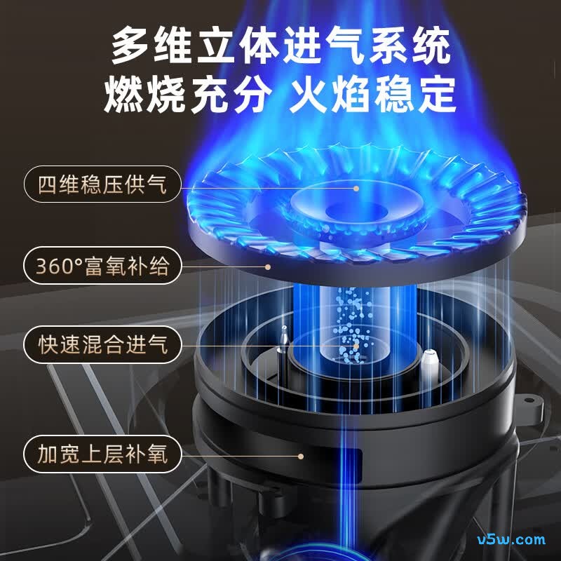 荣事达JZY-B56液化气灶然气灶图片