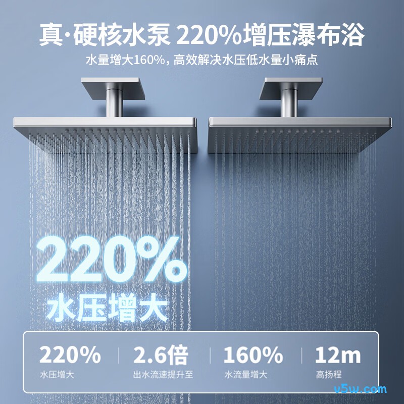 华帝253X+F5S燃气热水器图片