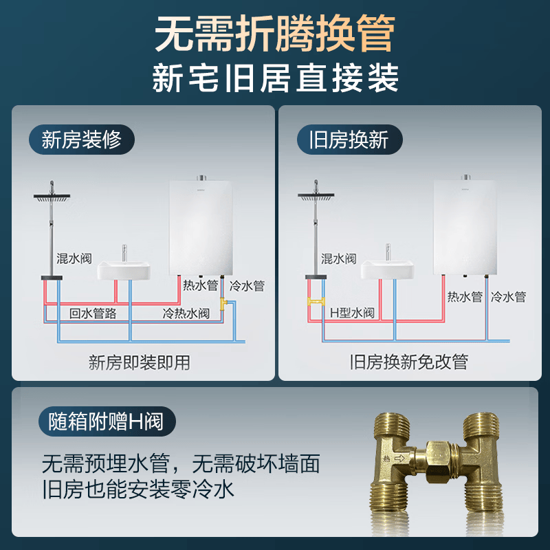 老板HD-J10P-16燃气热水器图片