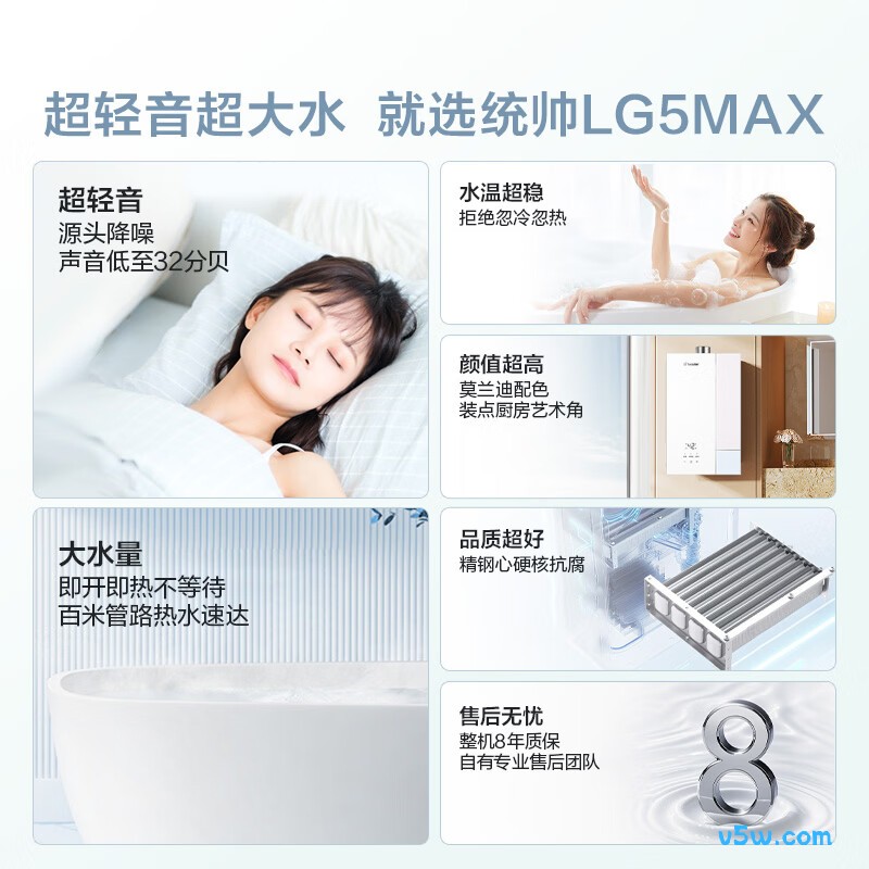 海尔LG5MAX燃气热水器图片