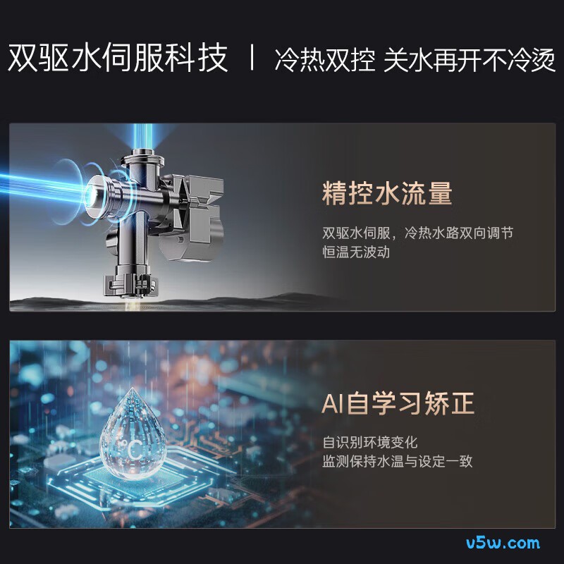 卡萨帝CWV5Mini燃气热水器图片
