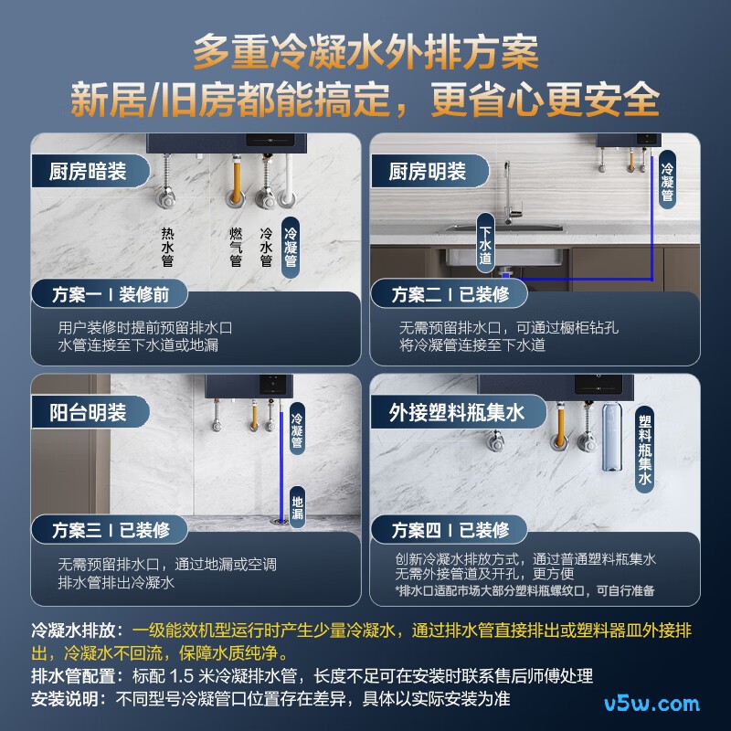 海尔E5燃气热水器图片