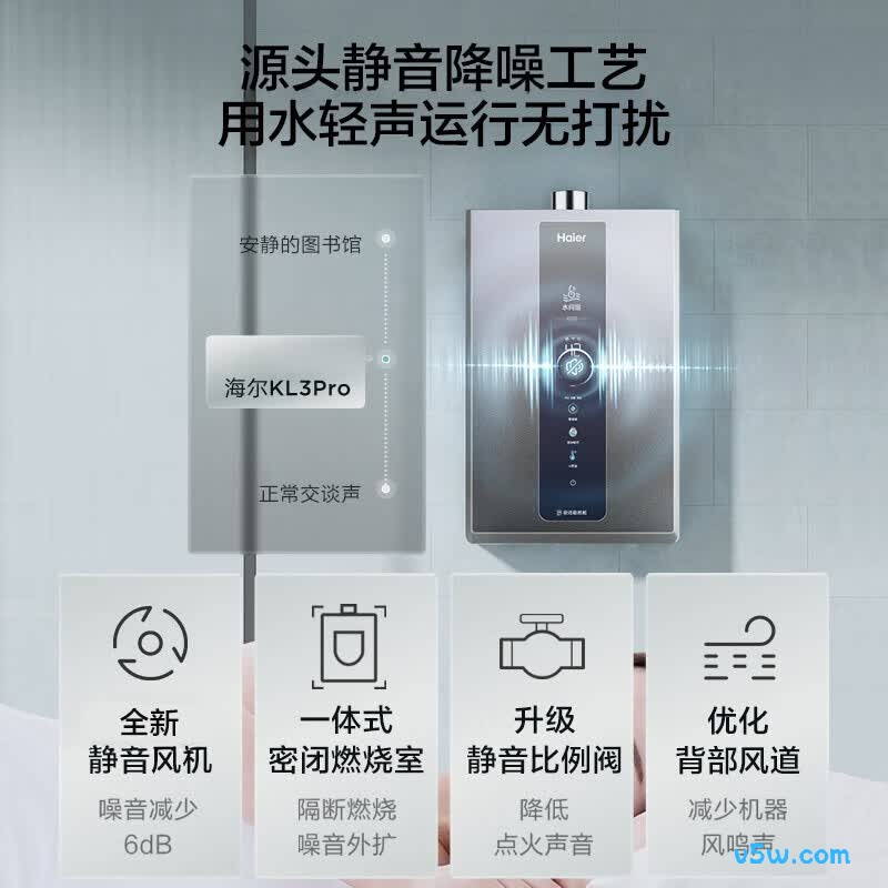 海尔KL3PRO燃气热水器图片