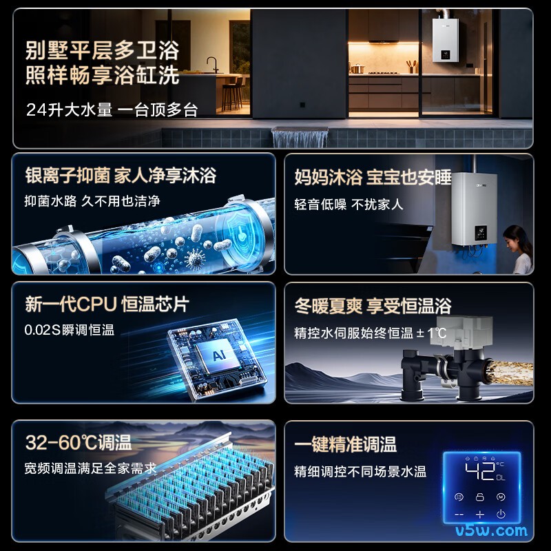 能率24EQ42AFEX燃气热水器图片