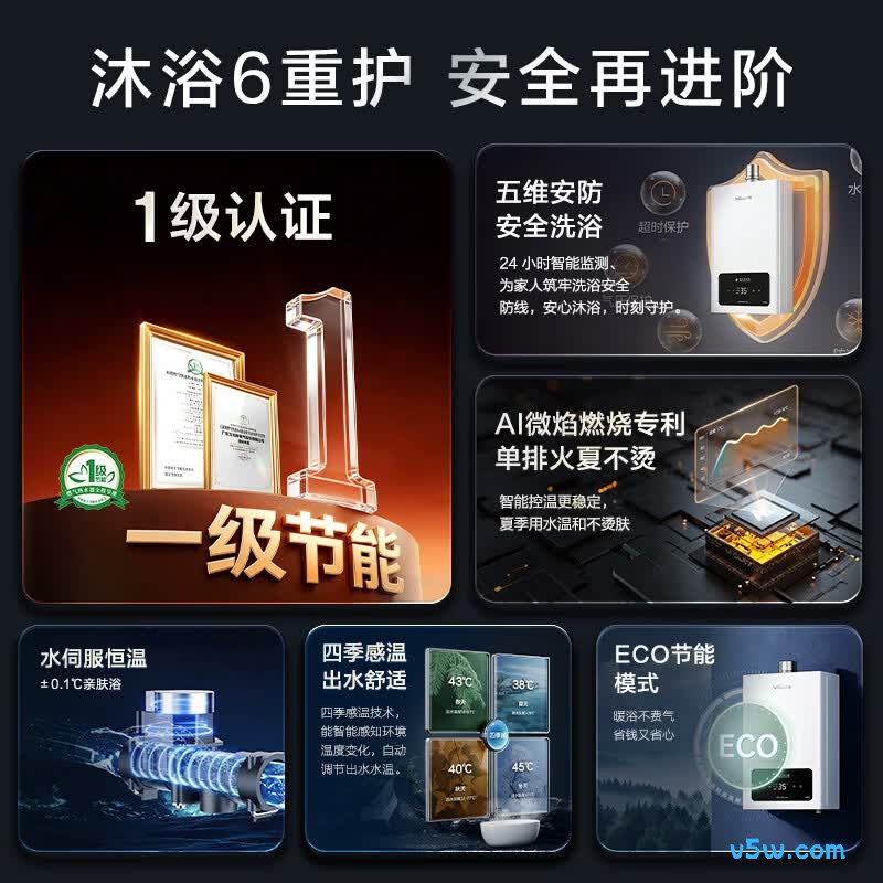万和JSQ30-16NG30燃气热水器图片