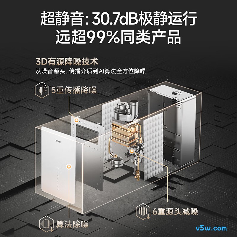 万家乐S9A MAX燃气热水器图片