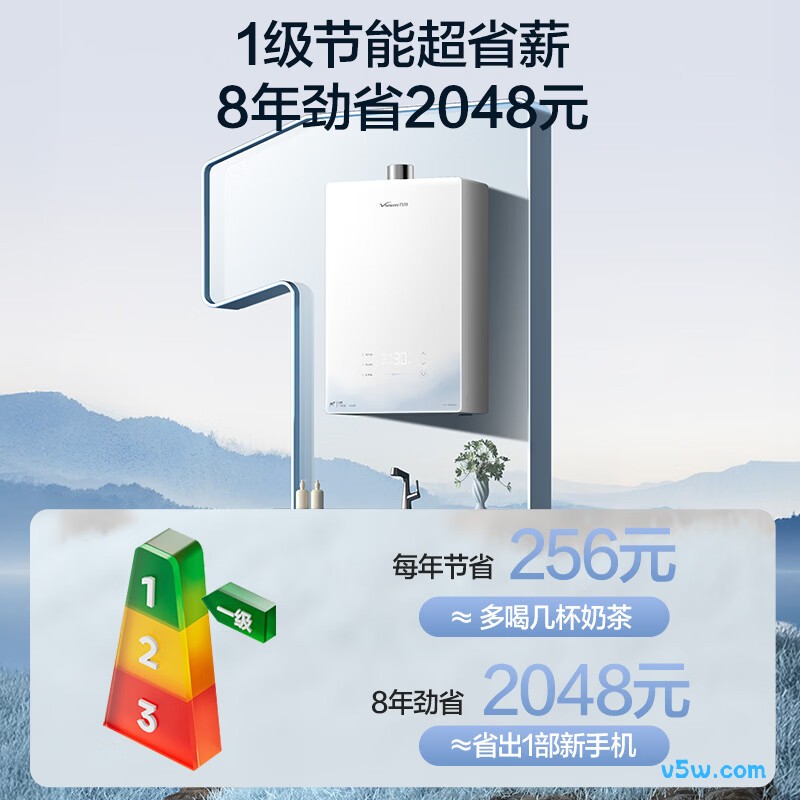 万和P7 TURBO燃气热水器图片
