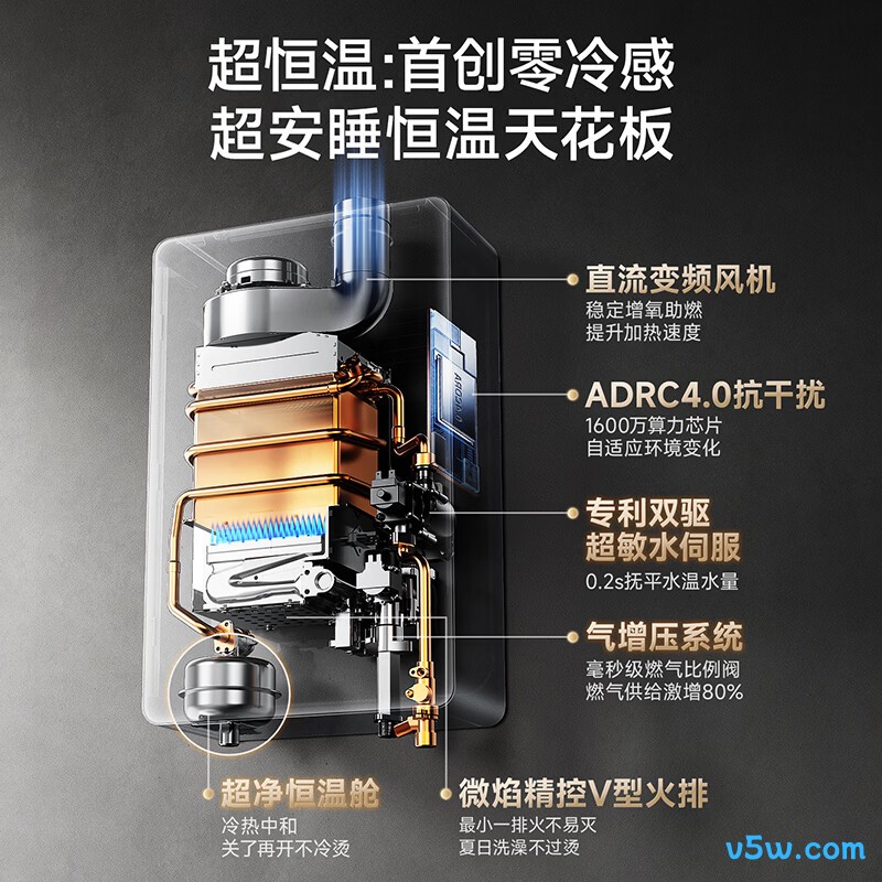 万家乐S9A PRO燃气热水器图片