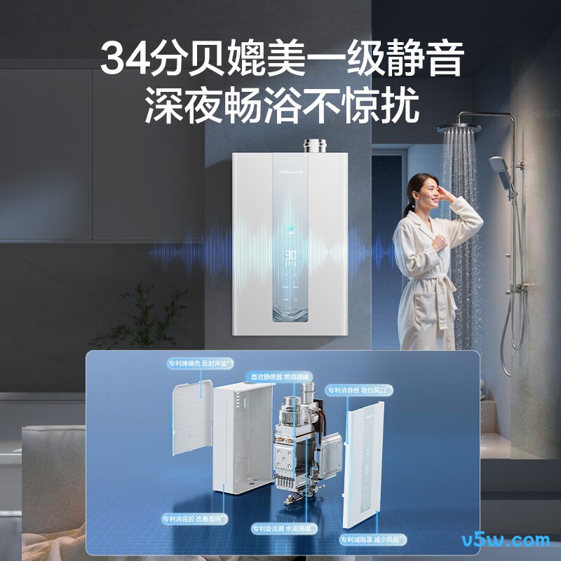 万和LS5燃气热水器图片