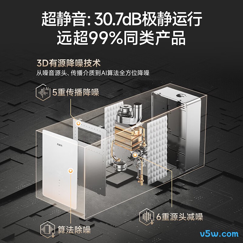 万家乐S9A PRO燃气热水器图片
