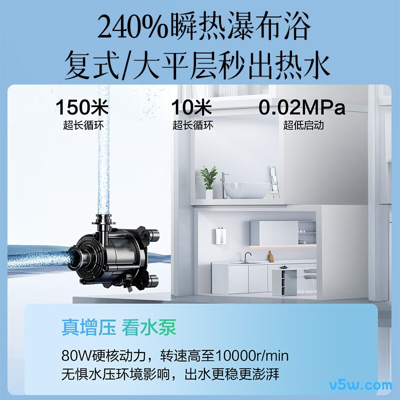 万和LS5 PRO燃气热水器图片