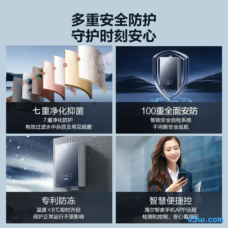海尔20K50GT燃气热水器图片