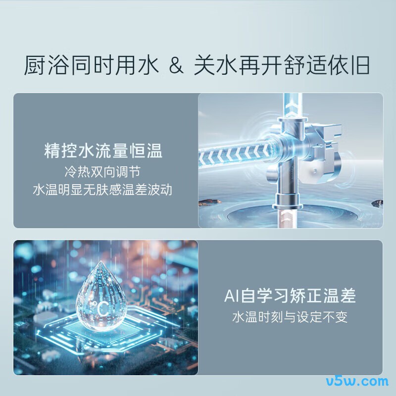 卡萨帝CWV5燃气热水器图片