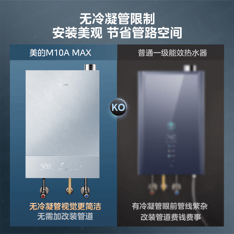 美的M10A Max燃气热水器图片