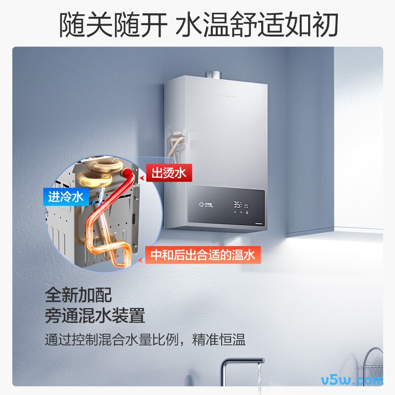 万和14A3 PRO燃气热水器图片