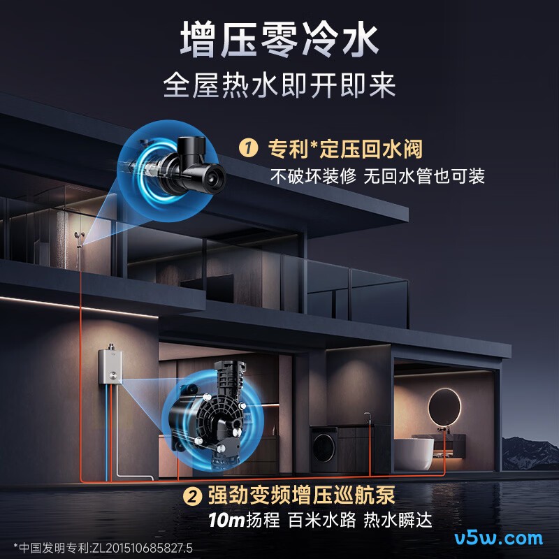 史密斯JSLQ28-TJ3燃气热水器图片