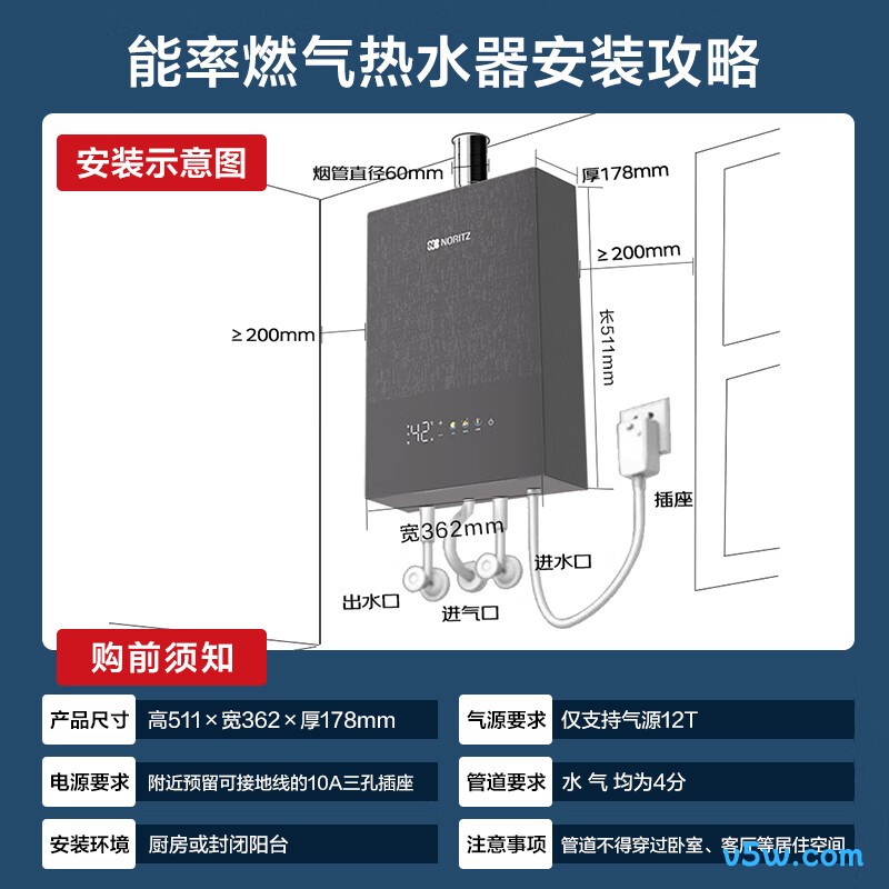 能率18EX34AFEX燃气热水器图片