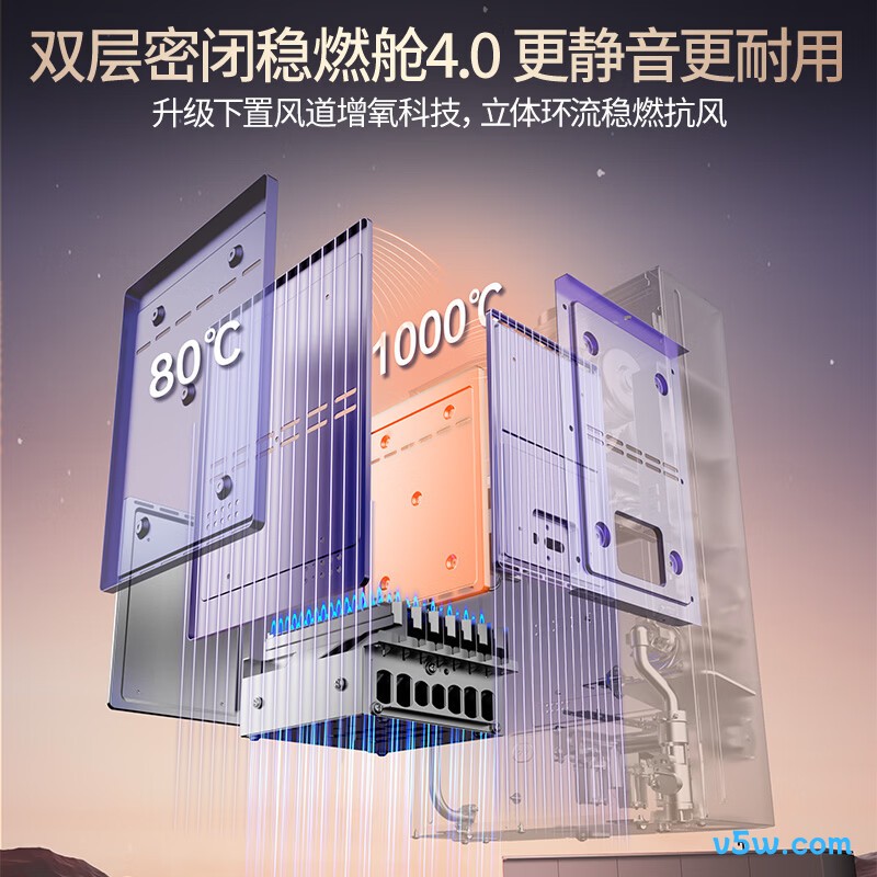 华帝i12552A燃气热水器图片