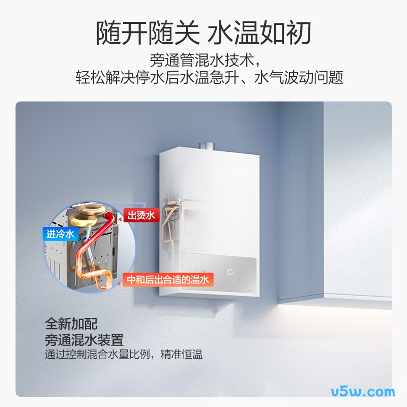 万和13E2 PRO燃气热水器图片