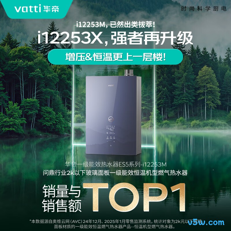华帝i12253X燃气热水器图片