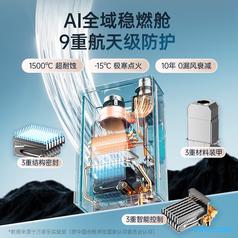万家乐U6燃气热水器图片
