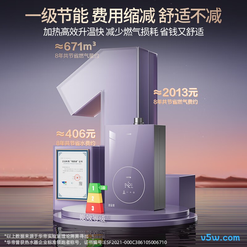 华帝i12552A燃气热水器图片