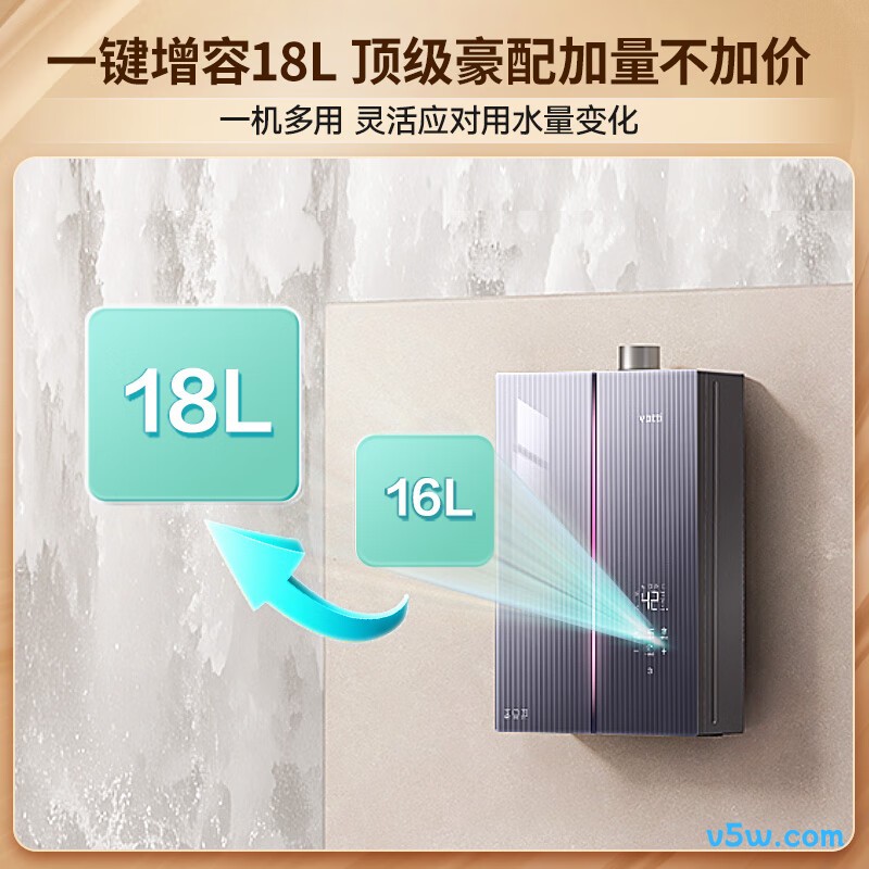 华帝i12581D燃气热水器图片