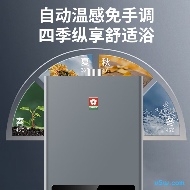 樱花JSQ30-JJP009燃气热水器图片