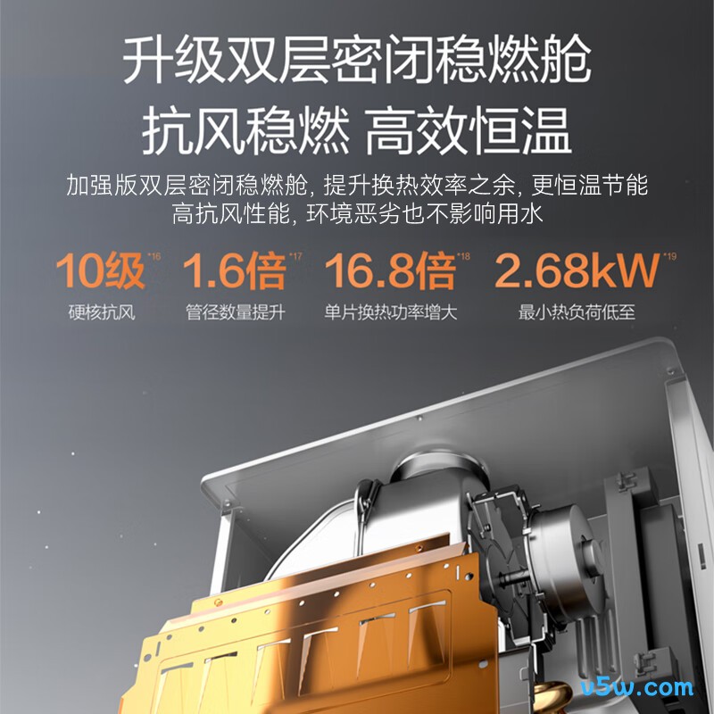 万和M6K燃气热水器图片