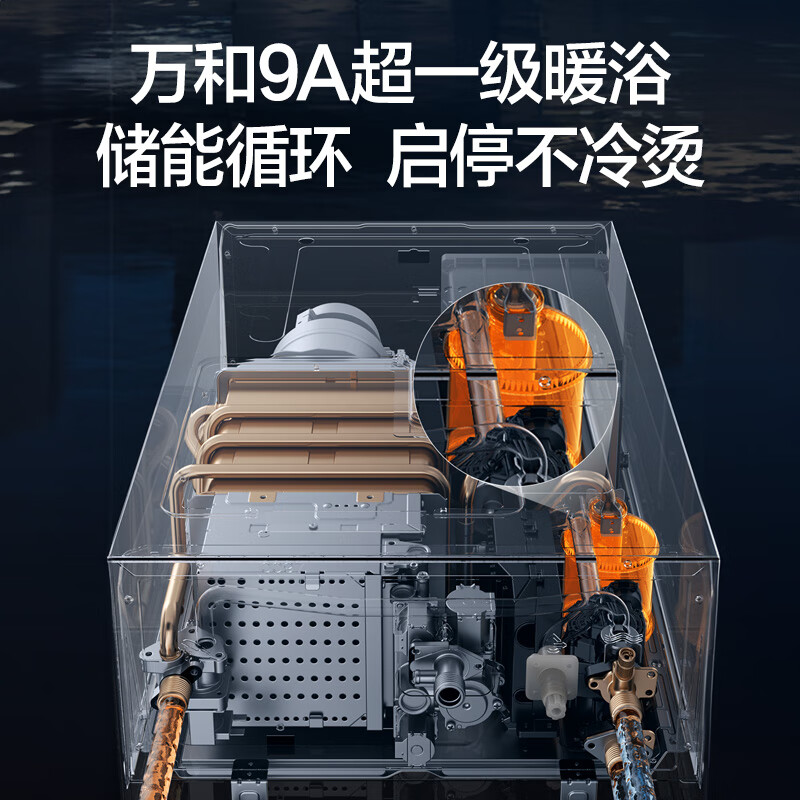 万和V9LTURBO燃气热水器图片