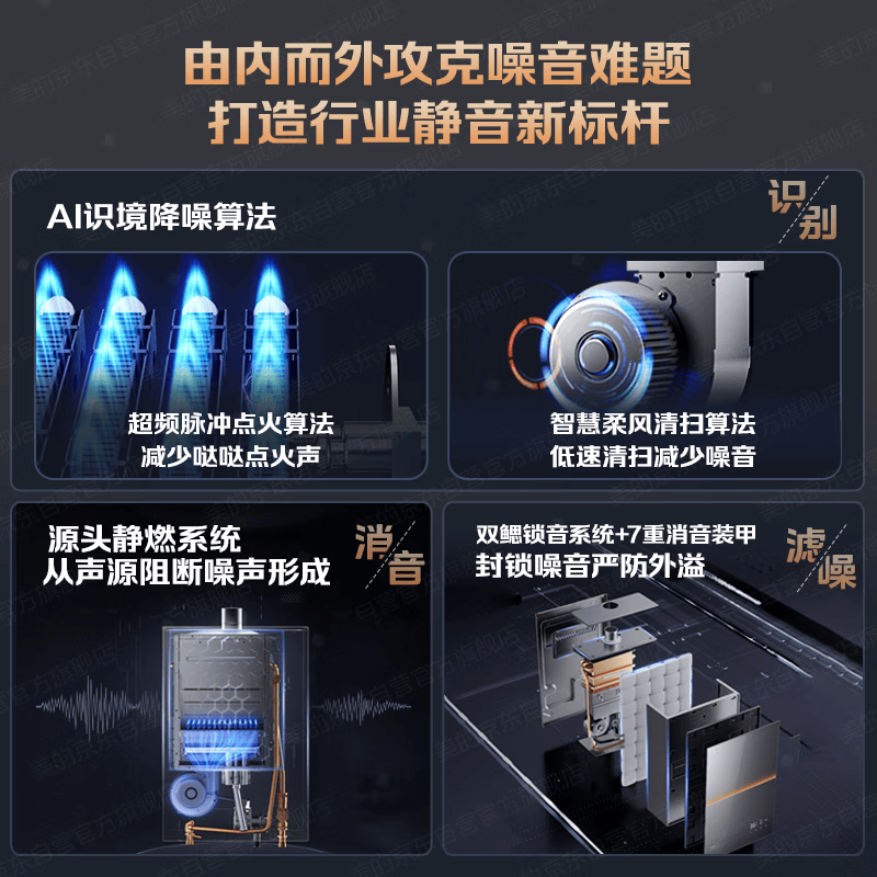美的M9 Max燃气热水器图片