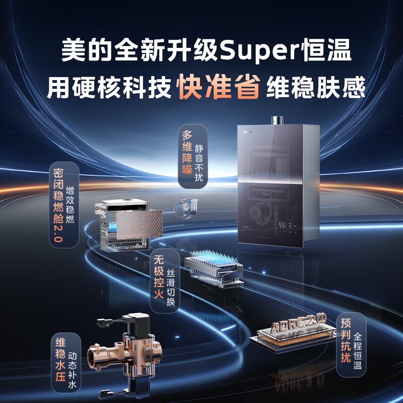 美的JSQ30-M9R Pro燃气热水器图片
