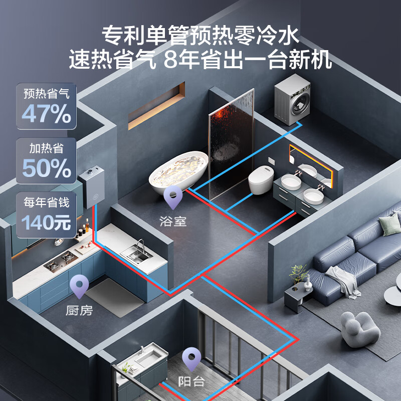 老板HD5-J60-20燃气热水器图片