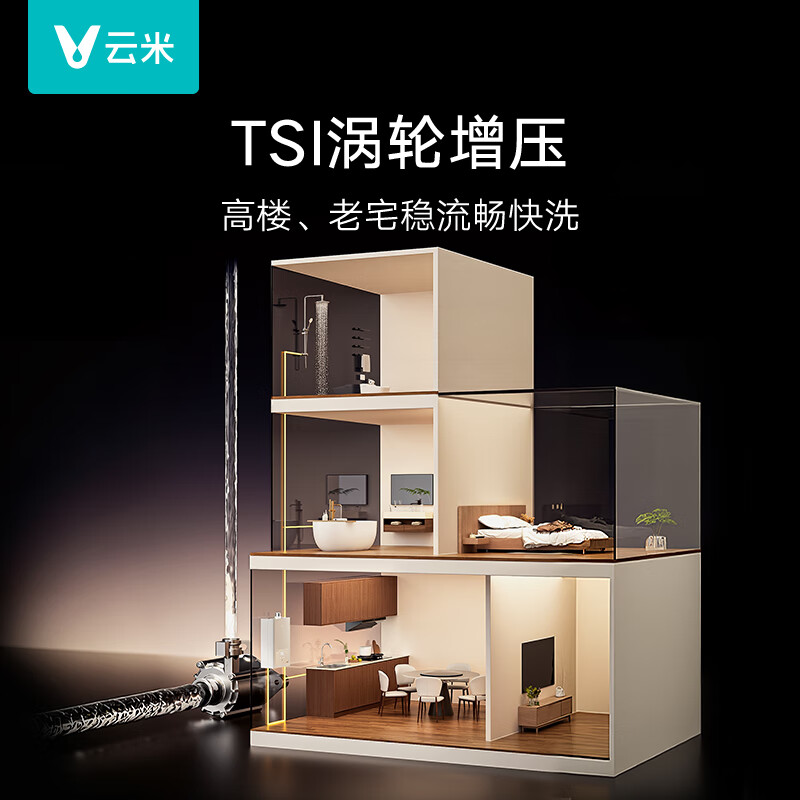 云米JSQ30-VGW1640燃气热水器图片