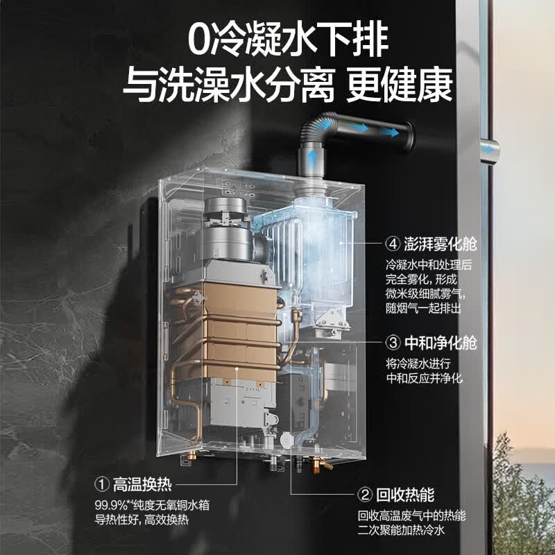 万和V9LPRO燃气热水器图片