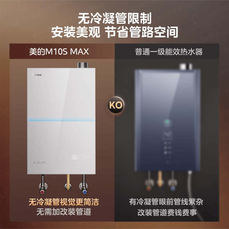 美的M10S Pro燃气热水器图片