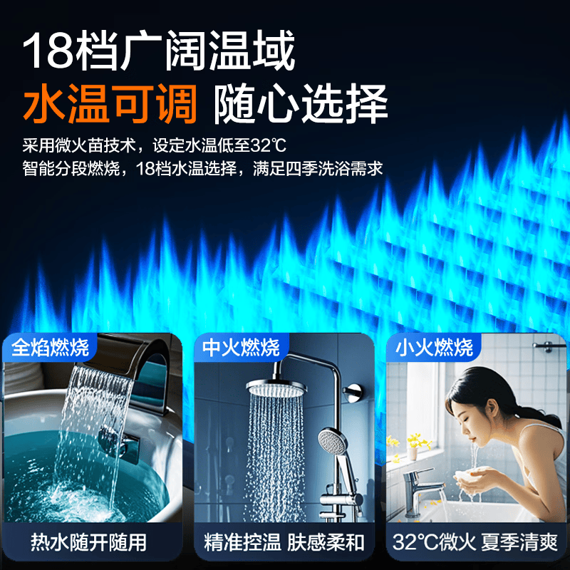 能率13EA2FEX燃气热水器图片