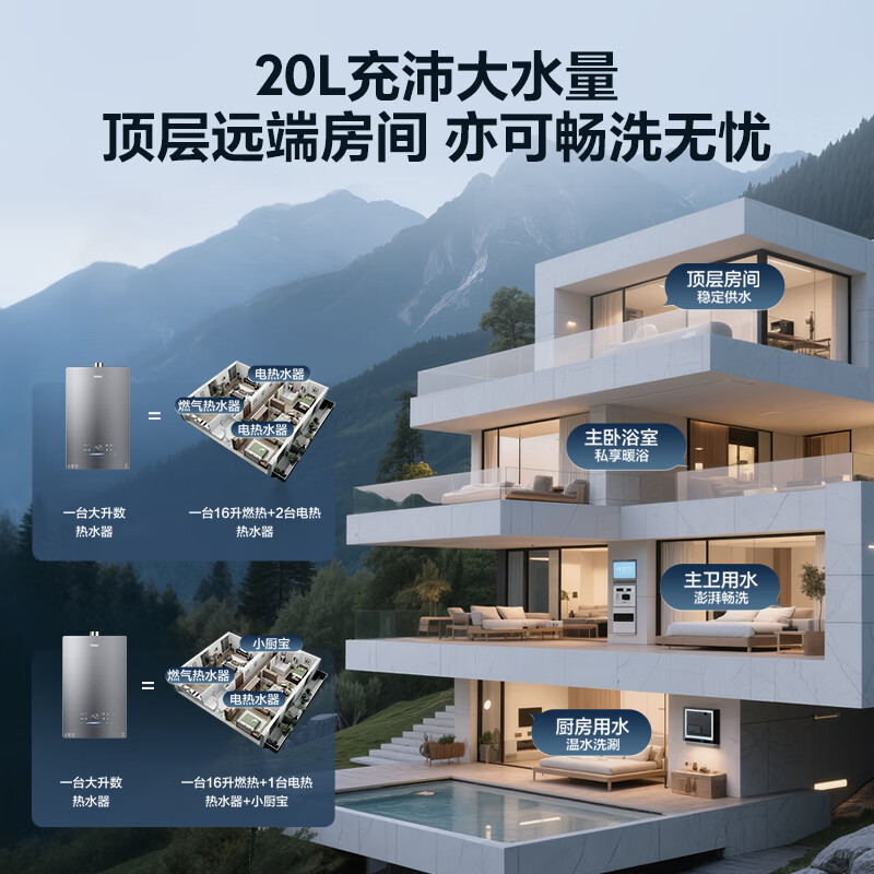 海尔K50燃气热水器图片