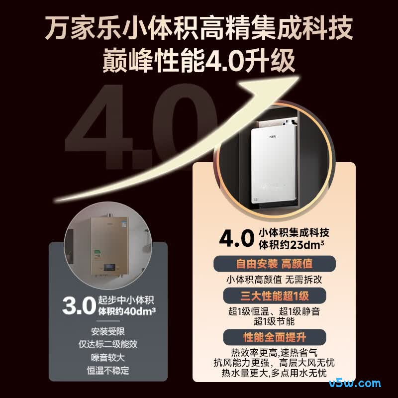 万家乐M9PRO燃气热水器图片